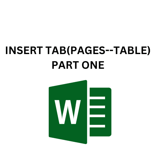 6.INSERT TAB(PAGES--TABLE) PART ONE